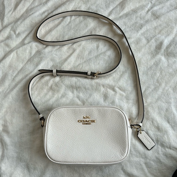 Coach Mini Jamie Camera Bag in Gold/Chalk - Picture 3 of 11